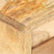 vidaXL - Nachtkastje - 40x30x45 - cm - massief - mangohout