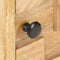 vidaXL - Nachtkastje - 40x30x45 - cm - massief - mangohout