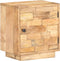 vidaXL - Nachtkastje - 40x30x45 - cm - massief - mangohout