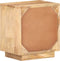 vidaXL - Nachtkastje - 40x30x45 - cm - massief - mangohout