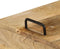 vidaXL - Nachtkastje - 40x30x47 - cm - massief - mangohout