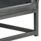 vidaXL - Nachtkastje - 40x30x50 - cm - massief - acaciahout - grijs