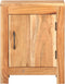 vidaXL - Nachtkastje - 40x30x50 - cm - massief - acaciahout