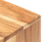vidaXL - Nachtkastje - 40x30x50 - cm - massief - acaciahout