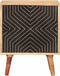 vidaXL - Nachtkastje - 40x30x50 - cm - massief - acaciahout