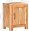 vidaXL - Nachtkastje - 40x30x50 - cm - massief - acaciahout