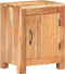 vidaXL - Nachtkastje - 40x30x50 - cm - massief - acaciahout
