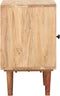 vidaXL - Nachtkastje - 40x30x50 - cm - massief - acaciahout
