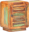 vidaXL - Nachtkastje - 40x30x50 - cm - massief - gerecycled - hout