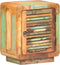 vidaXL - Nachtkastje - 40x30x50 - cm - massief - gerecycled - hout