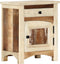 vidaXL - Nachtkastje - 40x30x50 - cm - massief - gerecycled - hout