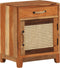 vidaXL - Nachtkastje - 40x30x50 - cm - massief - gerecycled - hout