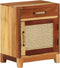 vidaXL - Nachtkastje - 40x30x50 - cm - massief - gerecycled - hout