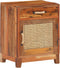 vidaXL - Nachtkastje - 40x30x50 - cm - massief - gerecycled - hout