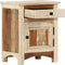 vidaXL - Nachtkastje - 40x30x50 - cm - massief - gerecycled - hout