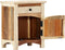 vidaXL - Nachtkastje - 40x30x50 - cm - massief - gerecycled - hout