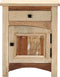 vidaXL - Nachtkastje - 40x30x50 - cm - massief - gerecycled - hout