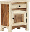 vidaXL - Nachtkastje - 40x30x50 - cm - massief - gerecycled - hout