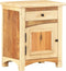 vidaXL - Nachtkastje - 40x30x50 - cm - massief - gerecycled - hout