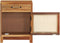 vidaXL - Nachtkastje - 40x30x50 - cm - massief - gerecycled - hout