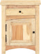 vidaXL - Nachtkastje - 40x30x50 - cm - massief - gerecycled - hout