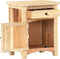 vidaXL - Nachtkastje - 40x30x50 - cm - massief - gerecycled - hout