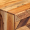 vidaXL - Nachtkastje - 40x30x50 - cm - massief - gerecycled - hout