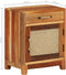 vidaXL - Nachtkastje - 40x30x50 - cm - massief - gerecycled - hout
