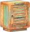 vidaXL - Nachtkastje - 40x30x50 - cm - massief - gerecycled - hout
