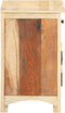 vidaXL - Nachtkastje - 40x30x50 - cm - massief - gerecycled - hout