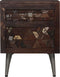 vidaXL - Nachtkastje - 40x30x50 - cm - massief - gerecycled - hout