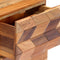 vidaXL - Nachtkastje - 40x30x50 - cm - massief - gerecycled - hout