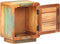 vidaXL - Nachtkastje - 40x30x50 - cm - massief - gerecycled - hout