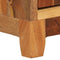 vidaXL - Nachtkastje - 40x30x50 - cm - massief - gerecycled - hout