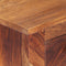 vidaXL - Nachtkastje - 40x30x50 - cm - massief - hout
