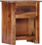 vidaXL - Nachtkastje - 40x30x50 - cm - massief - hout