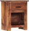 vidaXL - Nachtkastje - 40x30x50 - cm - massief - hout