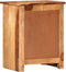 vidaXL - Nachtkastje - 40x30x50 - cm - massief - hout