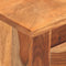 vidaXL - Nachtkastje - 40x30x50 - cm - massief - hout