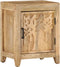 vidaXL - Nachtkastje - 40x30x50 - cm - massief - mangohout