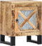vidaXL - Nachtkastje - 40x30x50 - cm - massief - mangohout