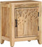 vidaXL - Nachtkastje - 40x30x50 - cm - massief - mangohout