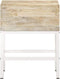 vidaXL - Nachtkastje - 40x30x50 - cm - massief - mangohout