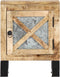 vidaXL - Nachtkastje - 40x30x50 - cm - massief - mangohout