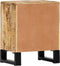 vidaXL - Nachtkastje - 40x30x50 - cm - massief - mangohout