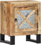vidaXL - Nachtkastje - 40x30x50 - cm - massief - mangohout