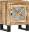 vidaXL - Nachtkastje - 40x30x50 - cm - massief - mangohout