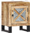 vidaXL - Nachtkastje - 40x30x50 - cm - massief - mangohout