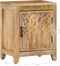 vidaXL - Nachtkastje - 40x30x50 - cm - massief - mangohout