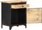vidaXL - Nachtkastje - 40x30x50 - cm - massief - mangohout